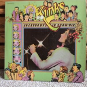 1972 The Kinks Everybody's In Show-Biz 2 Record Set Vinyl Album RCA Victor Stero